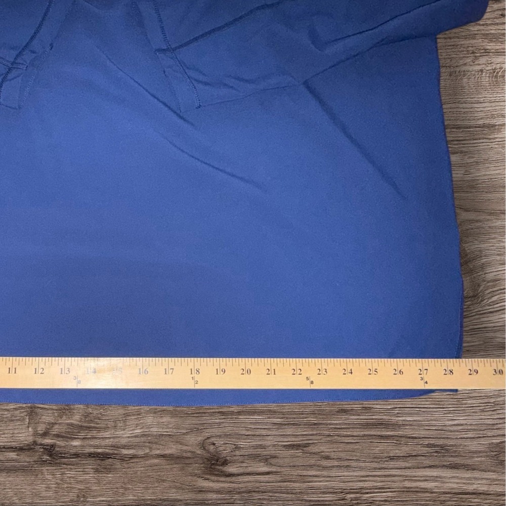 Vineyard Vines Performance Pullover 2XT Blue Quarter Zip Athletic Jacket - Picture 2 of 8